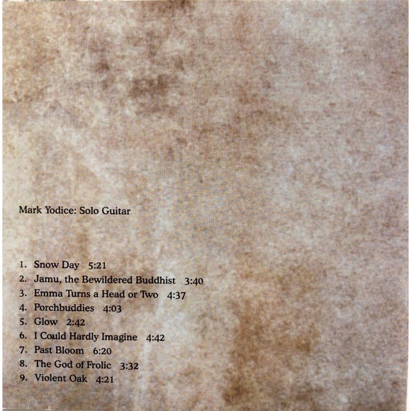 🦋 June again by Mark Yodice CD 2000 solo acoustic guitar UPC 808117071728 - Picture 2 of 4